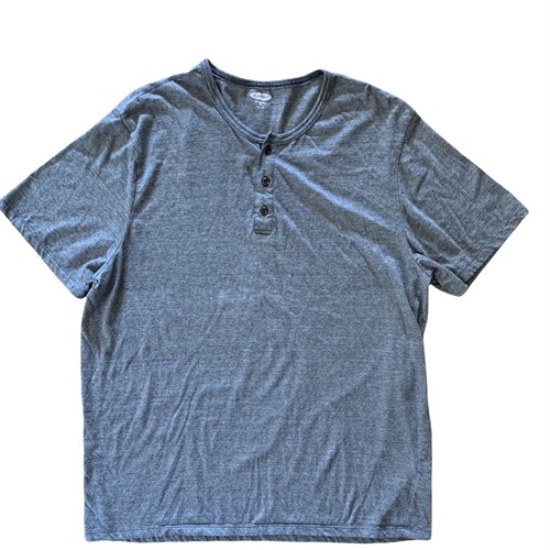 Old Navy Henley Shirt Mens 2XL XXL 