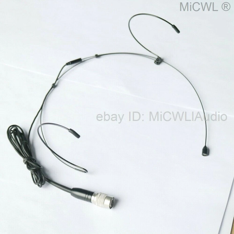 ATW900 ear Headset Microphone For Audio-Technica VHF UHF Wireless System Black - Image 3 of 4