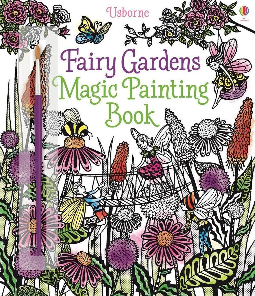 Thumbnail - Fairy Gardens Magic Painting Book | Brenda Cole | Englisch