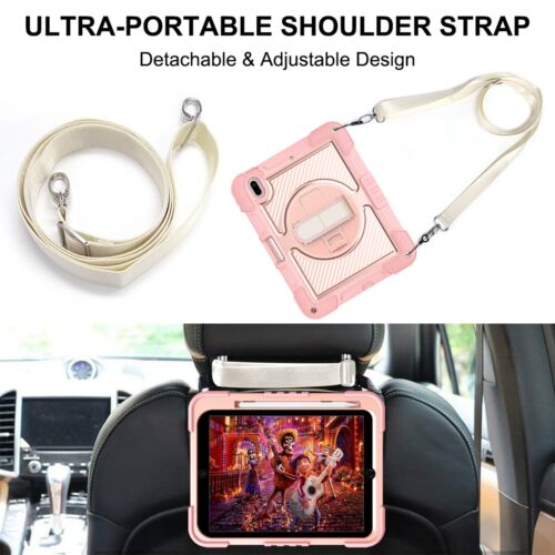 Funda con correa para el hombro resistente a prueba de golpes con soporte de goma 10.9" 10.ª generación para Apple iPad - Imagen 46 de 65