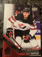 Will Cuylle  2022 team canada junior prospectus  momentous #24