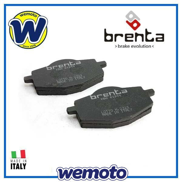 Brenta Organische BremsbeläGe Hinterrad FüR Yamaha DT 125 R 1995-image