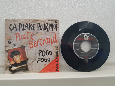 Plastic Bertrand - Ça Ca plane pour moi / Pogo Pog 1977 Single LP 7  Platte PUNK