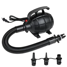 500W Electric Air Pump with 3 Nozzles options for Medium Airtight Inflatables