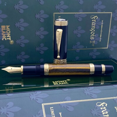 筆記具 patron Francois I LE 4810 F nib MONTBLANC - Patron of Art - Francois I - 4810 - Fountain Pen