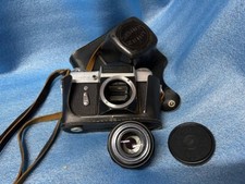 HELIOS 44-2 Lens ZENIT E Vintage USSR Russian RF 35mm SLR Camera etui