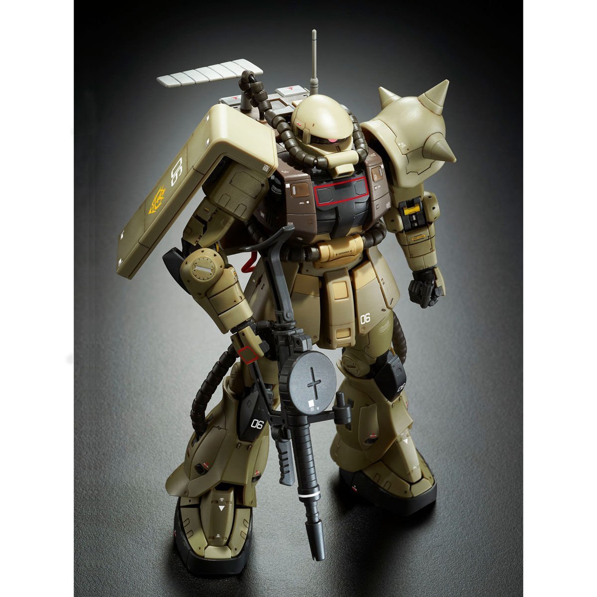 P-Bandai Mobile Suit Gundam MSV RG 1/144 MS-06F ZAKU
