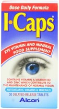 ICaps Lutein and Zeaxanthin Formula 30 Tablets-single pack