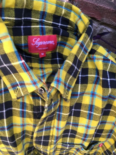 yellow supreme flannel