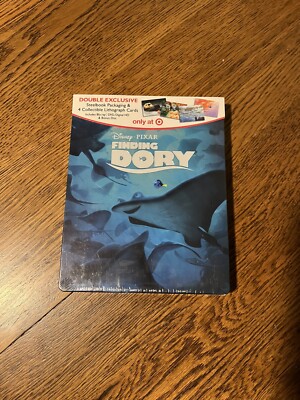 Finding Dory Limited Edition SteelBook w/Cards Blu-ray/DVD Target Exclusive New