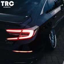 OE+ Style LED Tail Lights for 10th Gen 2018-2022 Honda Accord Sedan Smoke Chrome