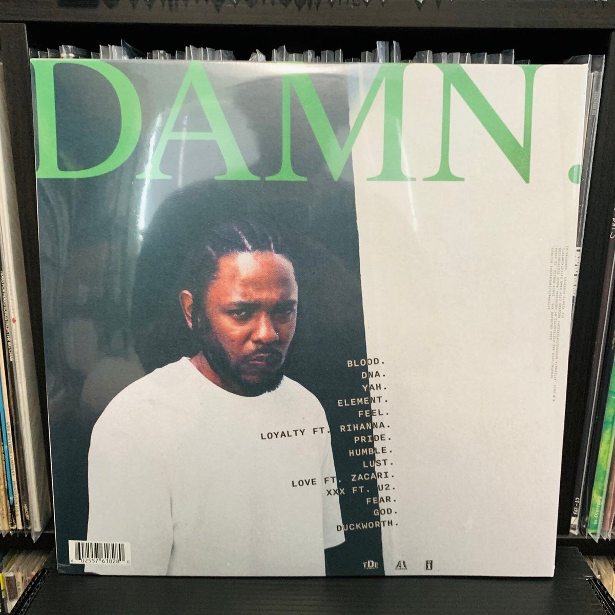 Kendrick Lamar DAMN LP レコード Amazon.co.jp: DAMN. [2LP] (180 GRAM BLACK VINYL) [Analog