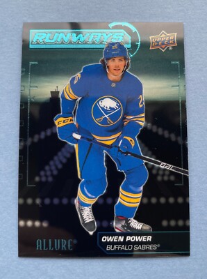 2022-23 Upper Deck Allure Hockey Owen Power Runways #RW-5 Buffalo Sabres