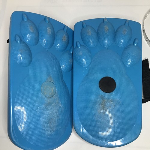 Zapatos de nieve Sno-Stompers hacen huellas oso/monstruo con garras - Imagen 3 de 4