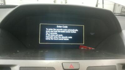 OEM Radio Info Screen For Odyssey Display Screen 39810TK8A110M1
