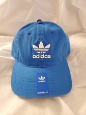 ADIDAS ORIGINALS RELAXED MENS STRAPBACK HAT BLUE WHITE 21643752 NEW UNISEX