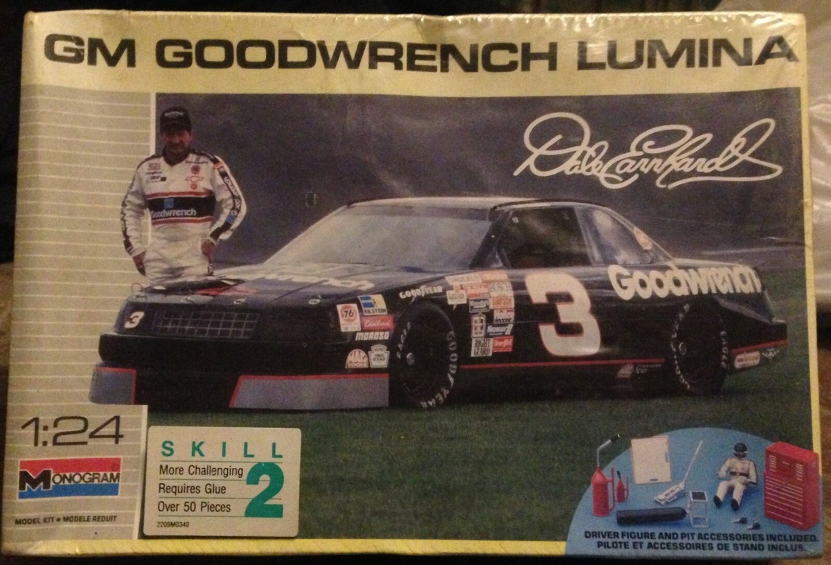 Dale Earnhard # 3 GM Goodwrench Lumina NASCAR Monogram 1/24 Scale