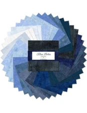 Essential Gems By Wilmington Prints - Blue Notes-  5 Karat Gems / Charm Pack