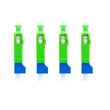 -4pcs SC/APC Male to LC/UPC Female Adapter ConnectorSingle Mode 9/125μm SC/AP...