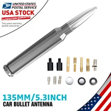 Modigt 5.3‘’ 50CAL silver Bullet Antenna Fit For FORD RANGER 1983-2011 + Screw