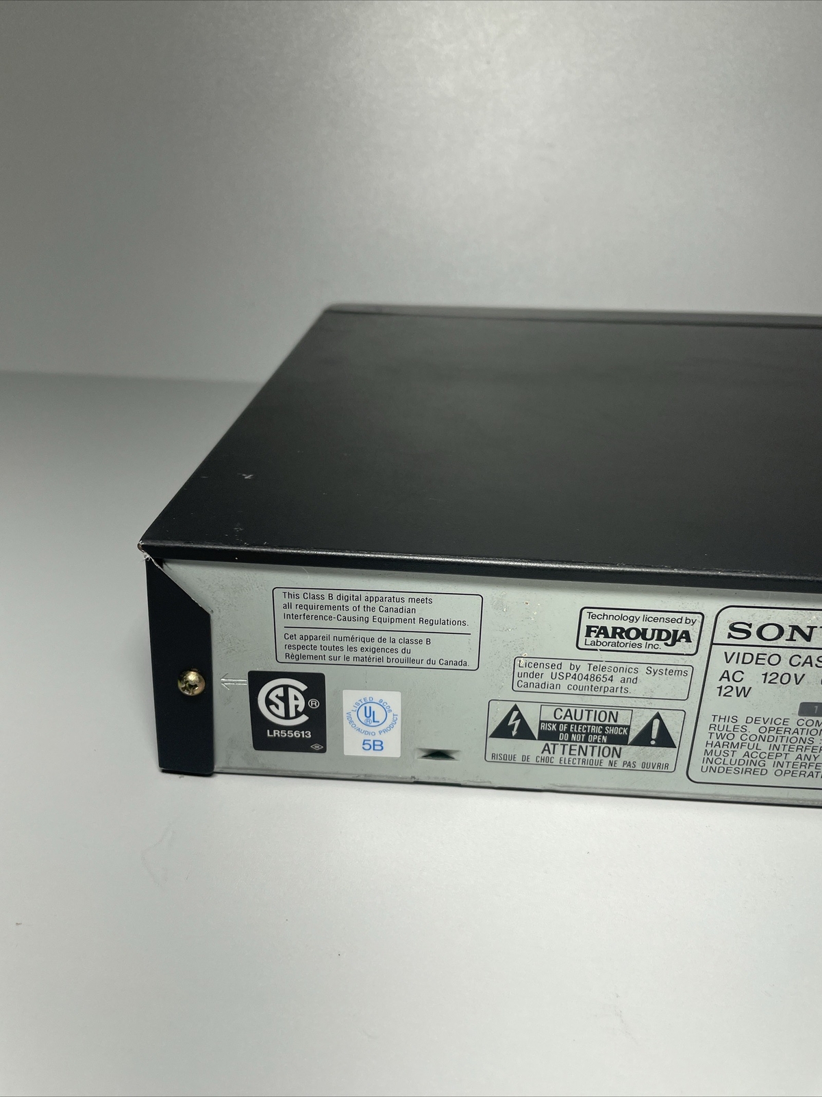 SONY EVC25 NTSC Video8 8mm Video Cassette HiFi Stereo Player Recorder