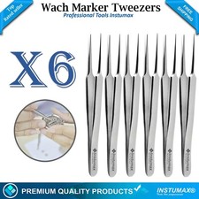 X6 PROFESSIONAL TWEEZERS FOR WATCH MAKERS/REPAIRERS JEWELLERY SURGICAL