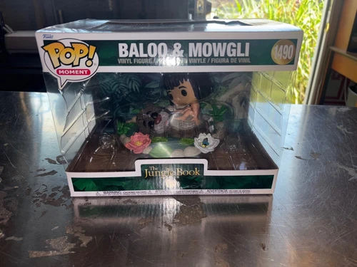 Funko Pop Moment Baloo & Mowgli Vinyl Figure #1490