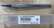 Lindstrom TL249CFR-SA Tweezers, Carbon Fiber Plastic Replaceable Tips, ESD-Safe