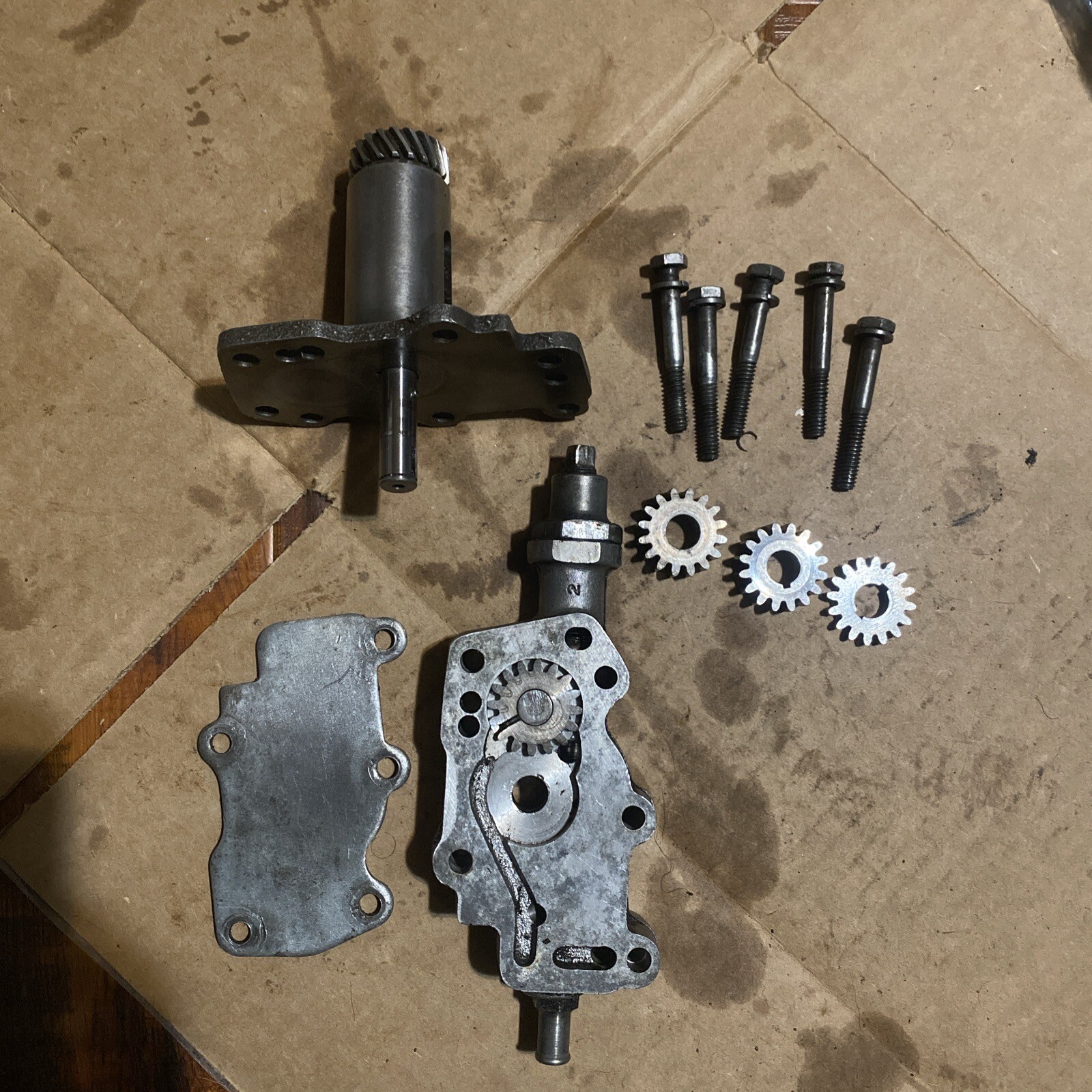 74 harley ironhead oil pump NO KEY H13 eBay