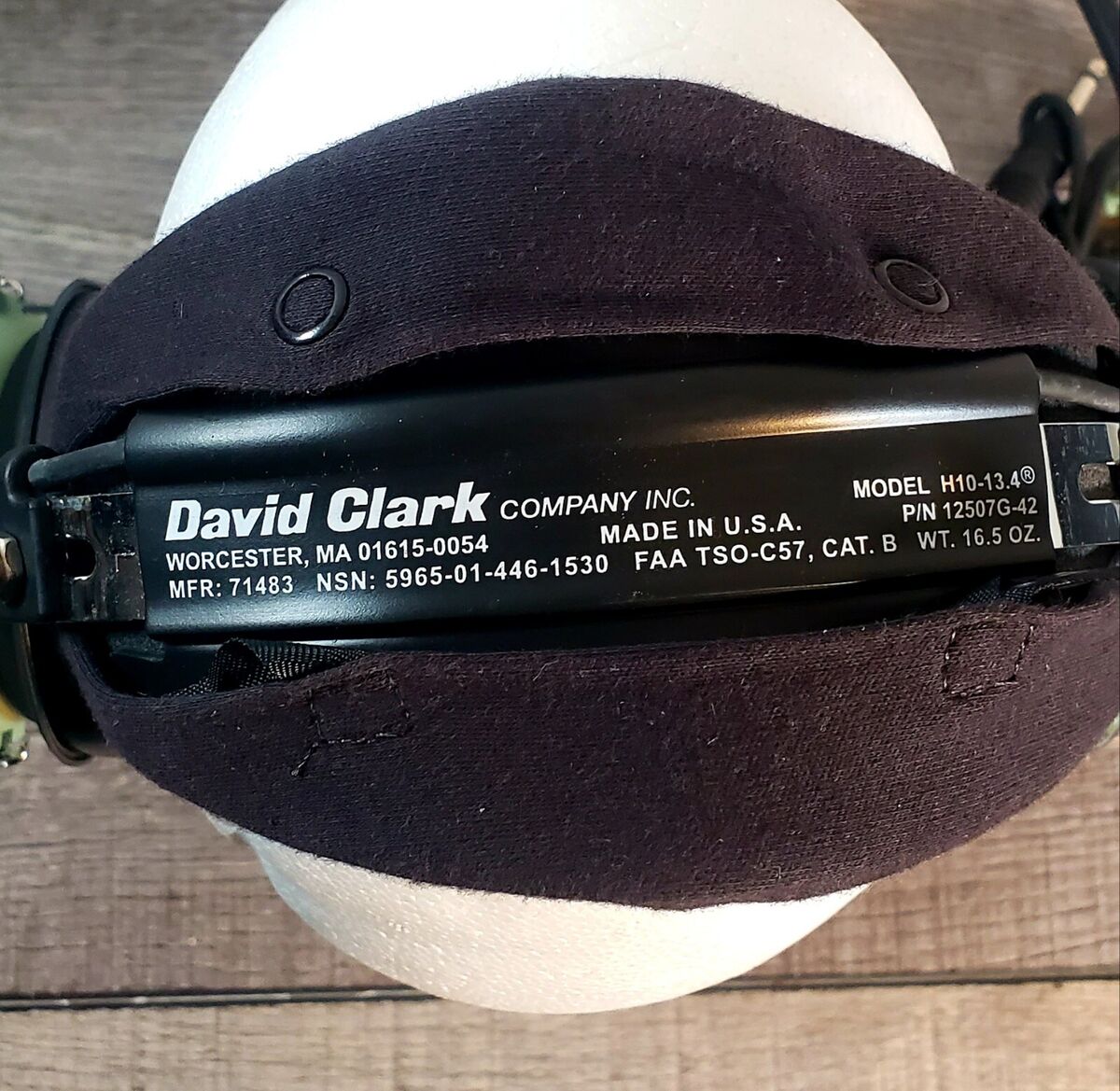 David Clark H10 13.4 Aviation Headset 33583001713| eBay David Clark H10 13.4 Aviation Headset 33583001713| eBay