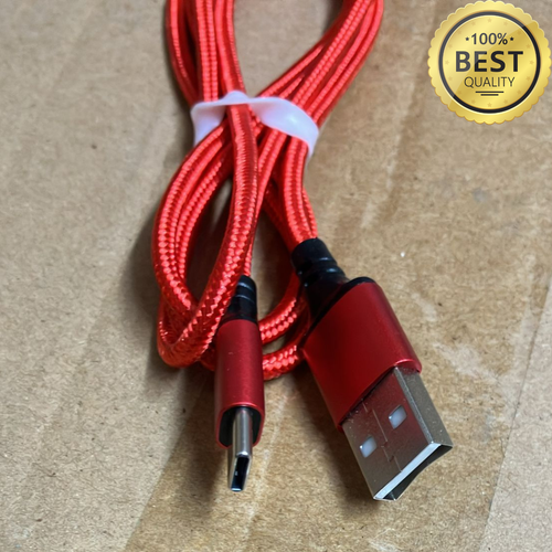 1M Braided USB Type C Data Charger Cable For Samsung Xiaomi Huawei Oppo Vivo AU - Picture 10 of 21