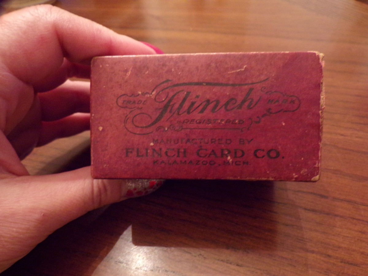 VTG Flinch card Co Kalamazoo Mich | eBay