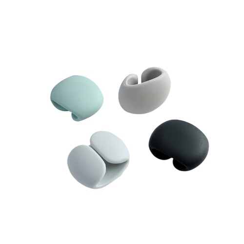 4 Pcs Datenkabelsortierende Schnalle Magnetischer Kabelclip Magnetkabelhalter