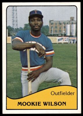 1979 TCMA Tidewater Tides #7 Mookie Wilson Tidewater Tides NM