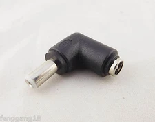 DC 5.5 x 2.1mm Female To 5.5mm x 2.5mm Male Right Angle Power Adapter Connector
