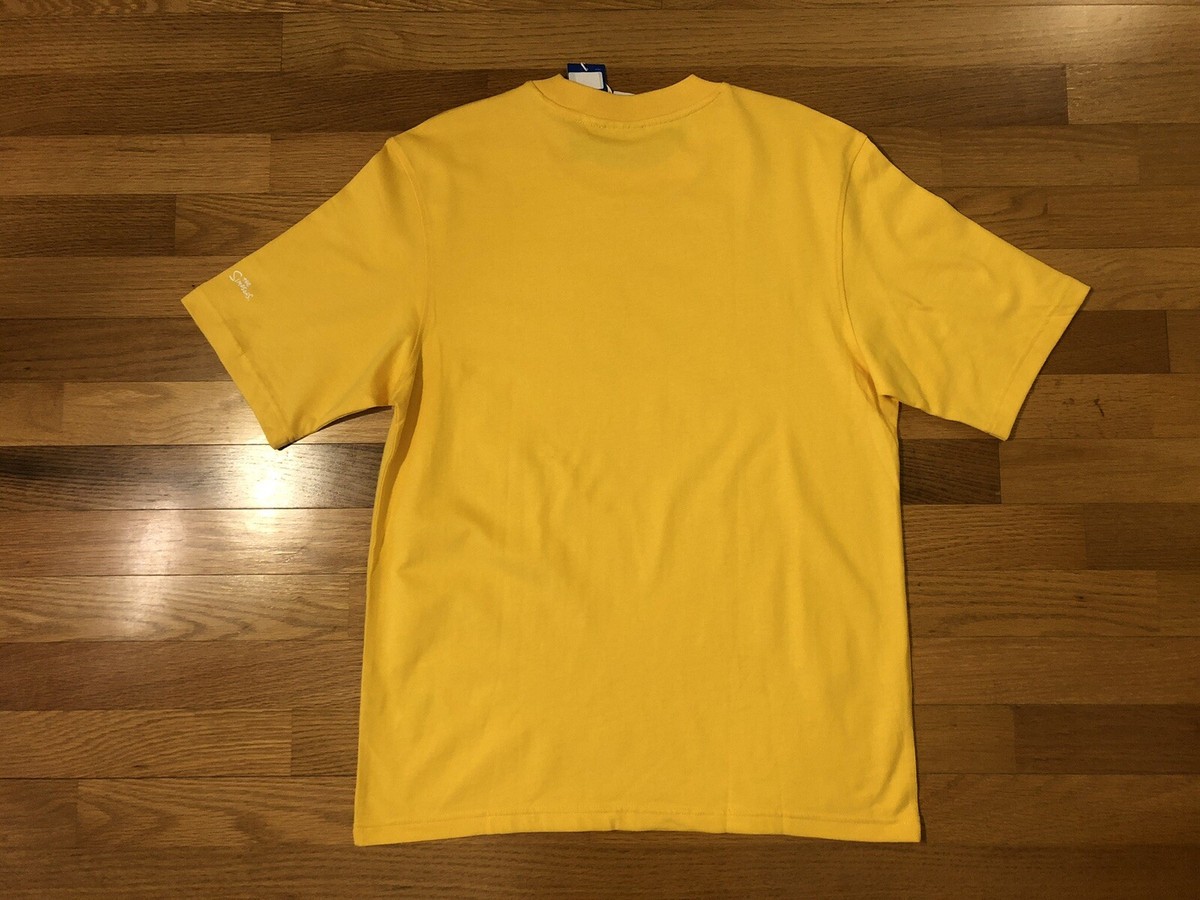 New XS Adidas Originals The Simpsons Donut Doh Lard Lad Yellow