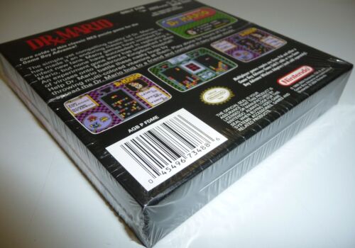 DR MARIO CLASSIC NES SERIES GBA FACTORY H SEAM FACTORY SEALED WATA VGA READY - Picture 13 of 18