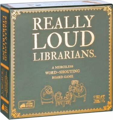 Really Loud Librarians A Merciless Word-Shouting Board Game Ages 8+