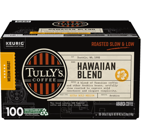 Coffee Hawaiian Blend K-Cup Pods 