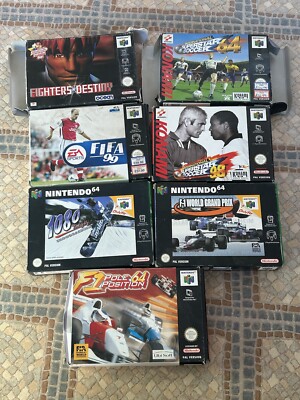 Nintendo 64 Bundle - alle komplett mit Anleitungen + funktionstüchtig