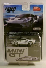 FORD GT INGOT SILVER #340 MIJO TSM MODEL MINI GT DIECAST 2022