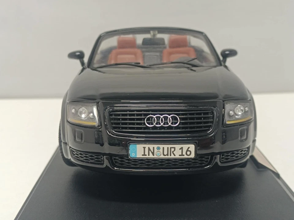 Audi TT 1.8 Turbo Quattro 8N 2003 Black Nero - Maisto 1:18 Usato No box - Immagine 2 di 4