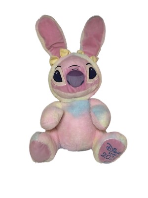 Disney Lilo & Stitch Engel Osterhase Edition 2020 Batik Pastell Stofftier 14 Zoll