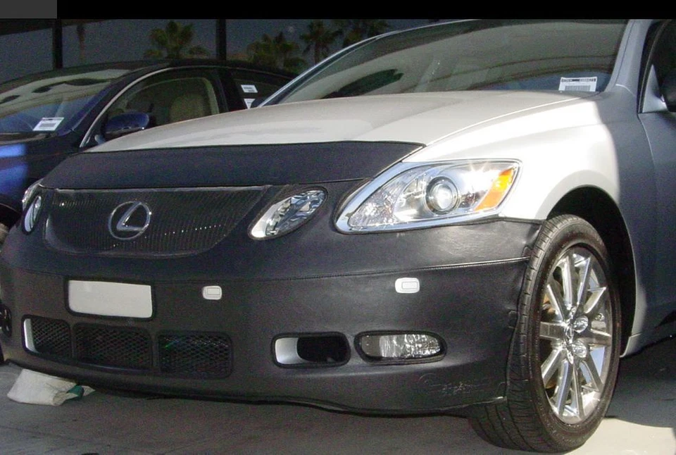 Sujetador con máscara frontal Colgan 2 piezas. Se adapta a Lexus GS300 GS430 2006-07 con licencia, con sensor Foto 2 de 2