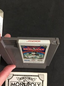 Monopoly Nintendo Nes Ntsc Am&eacute;ricain Usa Usag&eacute; Complet Beau