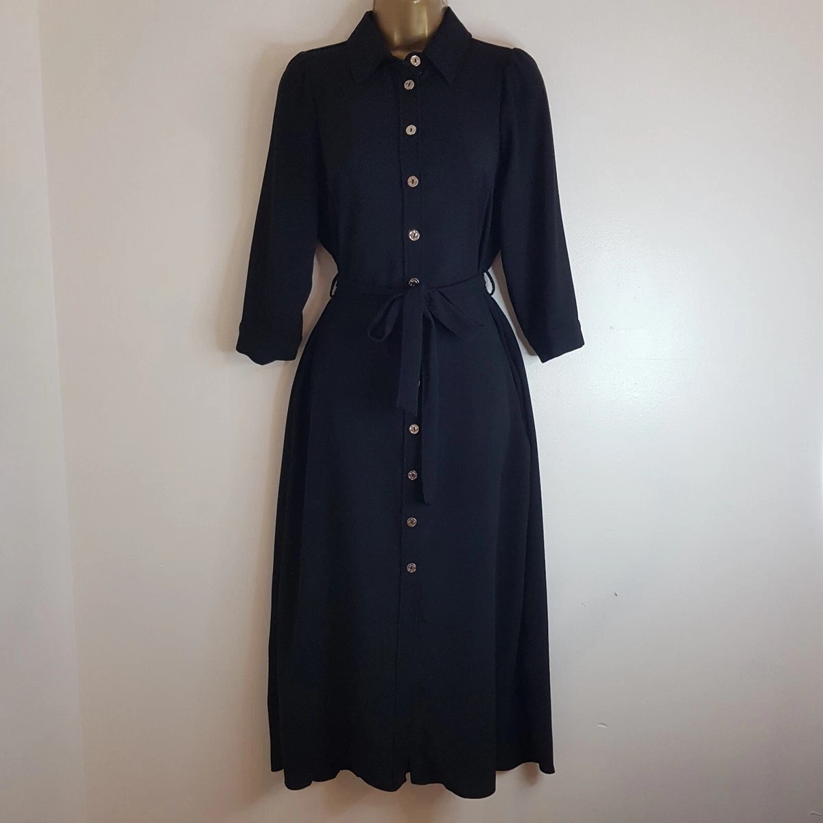 Dorothy perkins clearance black shirt dress