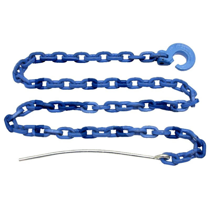 GRANIT PARTS Chokerkette Forstkette Rückekette Vierkantstahl 8 mm Güte 10 2,5 m 32270363