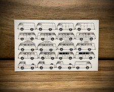 1961-1967 Ford Econoline Falcon Vans Sticker 61 62 63 64 65 66 67 Decal Van Van