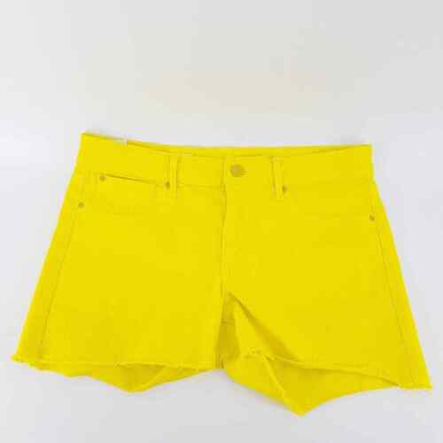 Gap Bright Yellow Shorts Women's Legging Jean Col… - image 1