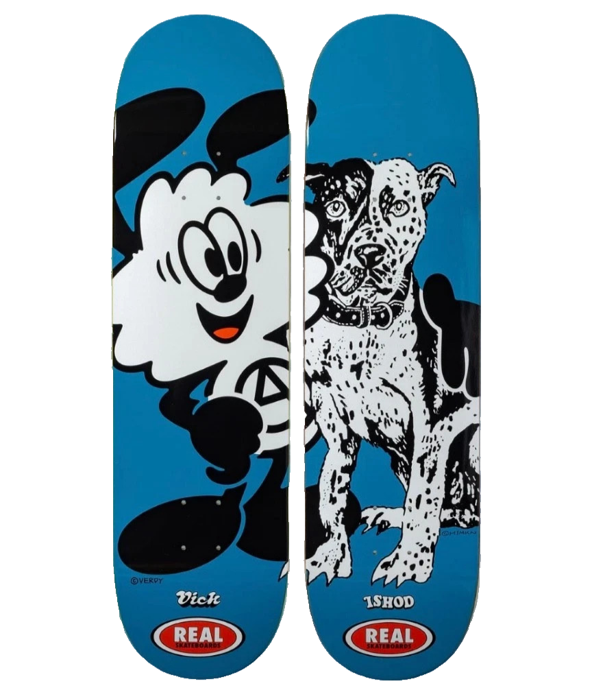Verdy x REAL Skateboards Vick Ishod Skate Shop Day 2026 Skateboard